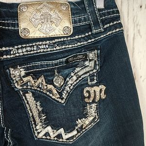 Miss Me Mid-Rise Easy Crop